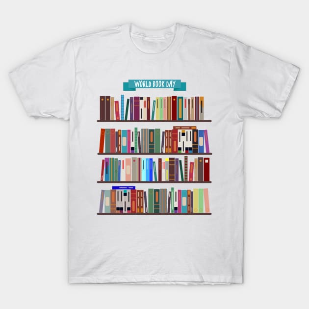 World Book Day T-Shirt by Teequeque